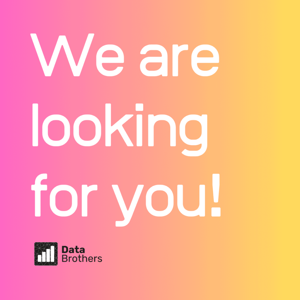 We are hiring a new business development manager