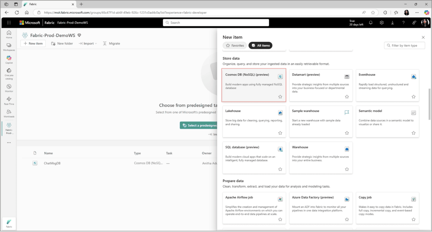 Fabric update-may 2025-databases-cosmos db Fabric update-may 2025-databases-cosmos db