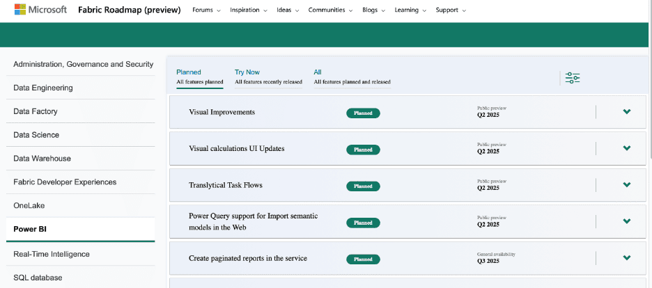 Fabric update-may 2025-general-roadmap Fabric update-may 2025-general-roadmap
