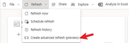 power bi update-august 2025-data modeling-semantic model refresh