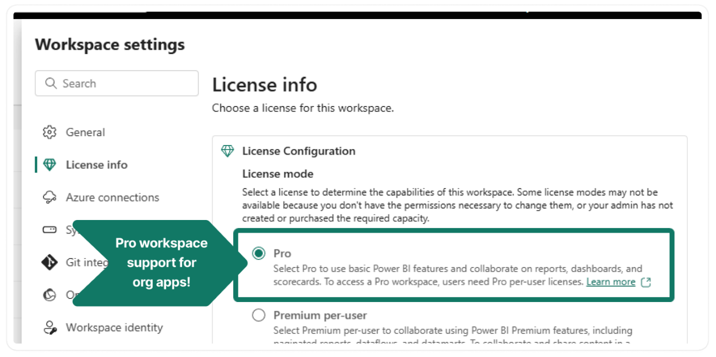 power bi update-august 2025-reporting-support for org apps