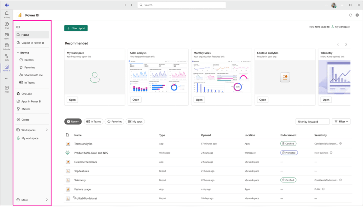 power-bi-update-july 25-reporting-MS Teams