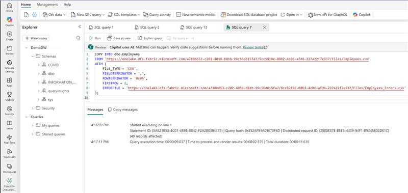 microsoft fabric-update-august 2025-data warehouse-copy into and openrowset