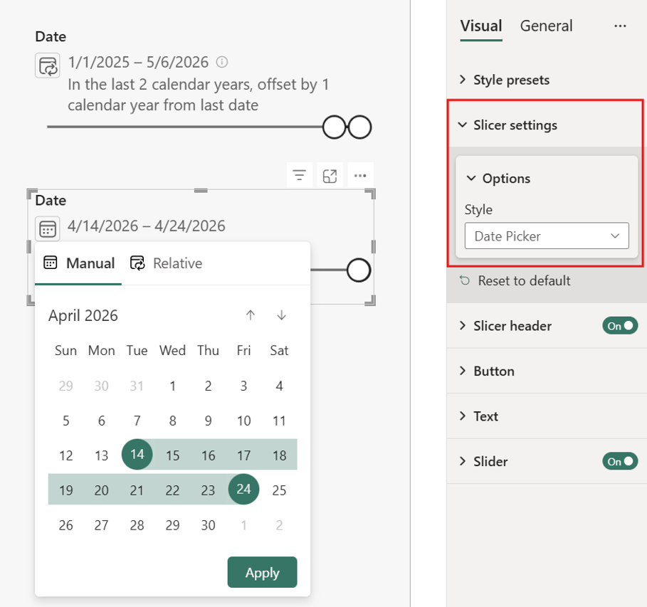 Power BI June 2026 Feature Summary-date picker